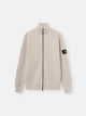 Stone Island Logo-Patch Ribbed-Knit Zip-Fastening Cardigan