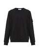 Stone Island Cotton Logo Crewneck Sweater