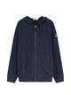 Stone Island Logo-Patch Zip-Up Hoodie