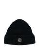 Stone Island Ribbed-Knit Beanie Hat