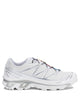 Salomon White Fabric Rubber Sneakers