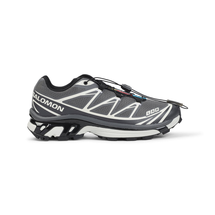 Salomon Grey Xt-6 Textile Sneakers