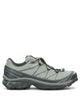 Salomon Grey Fabric Rubber Sneakers