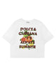 Dolce & Gabbana Glitter Print T-Shirt