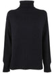Drumohr Long Sleeves Turtle Neck Oversized Sweater