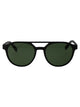 Lacoste Matte Black Acetate Sunglasses