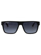 Lacoste Matte Black Injected Sunglasses