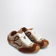 Loewe Ballet Runner 2.0 Sneakers In Tan/Brown Shearling