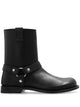 Loewe Campo Leather Biker Boots