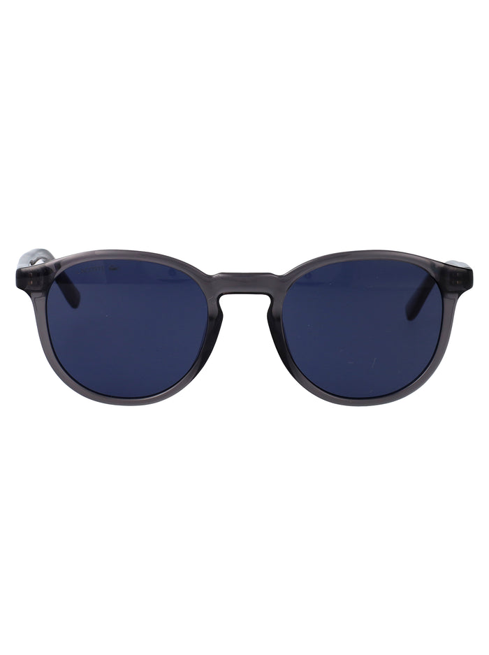 Lacoste Transparent Grey Acetate Sunglasses