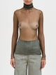 Cortana Silk Tulle Cisne Top