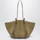 Yuzefi Large Mochi Bag In Fennel Suede Leather