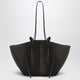 Yuzefi Large Mochi Bag In Ganache Suede Leather
