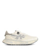Premiata Lauryn White Leather Blend Sneakers