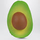 Oli&Carol Avocado-Shaped Baby Teether