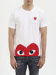 Comme Des Garçons Play Printed Cotton T-Shirt