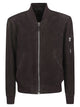 Tom Ford Chocolate Brown Rib Trim Zip Jacket