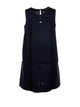 Barbour Black Mini Sleeveless Dress