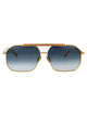 Anna Karin Karlsson Gold Titanium Sunglasses