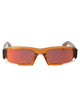 Jacquemus Multi Brown Acetate Sunglasses