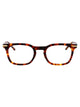 Linda Farrow Darkt-Shell/Lightgold/ Acetate Glasses