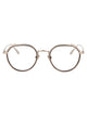 Linda Farrow Lightgold/Metallicbrown/Optical Titanium Glasses