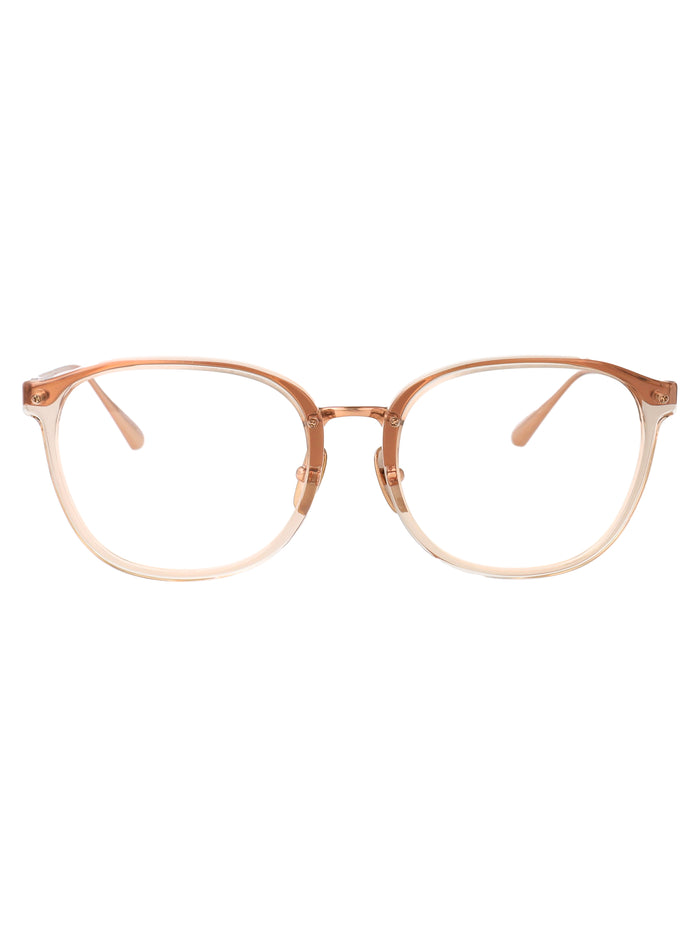Linda Farrow Ash/Rosegold/ Acetate Glasses