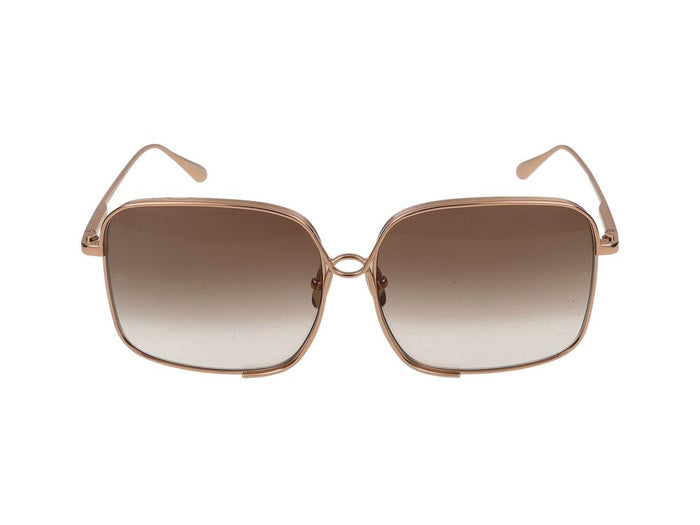 Linda Farrow Sunglasses Lfl1597 Genevieve C2 Rose Gold 60/15/145