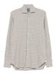 Barba Napoli White Cotton Shirt