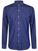 Barba Napoli Dark Denim Shirt