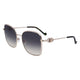 Liu Jo Gold Metal Sunglasses