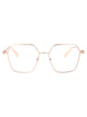 Liu Jo Rose Gold Metal Glasses