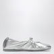Loewe Pebble Soft Ballet Flats In Laminated Lamb Nappa Leather