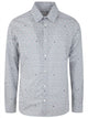 Maison Kitsuné Classic Shirt In Shield Printed Cotton