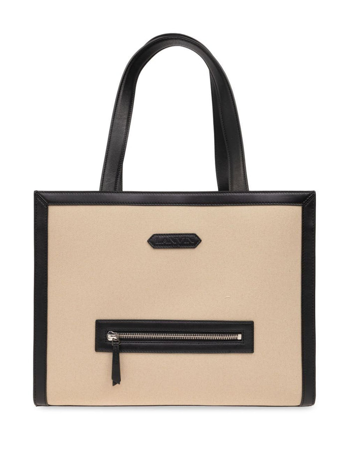 Lanvin Frame Shopper Horizontal Bag
