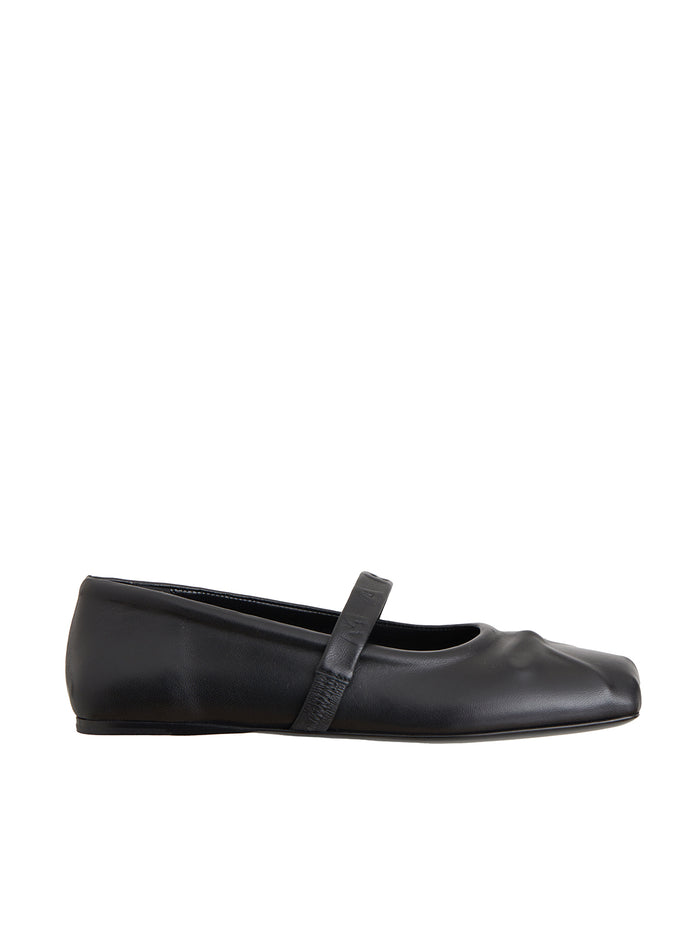 Marni Mary Jane Leather Ballerina