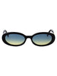 Longchamp Black Acetate Sunglasses
