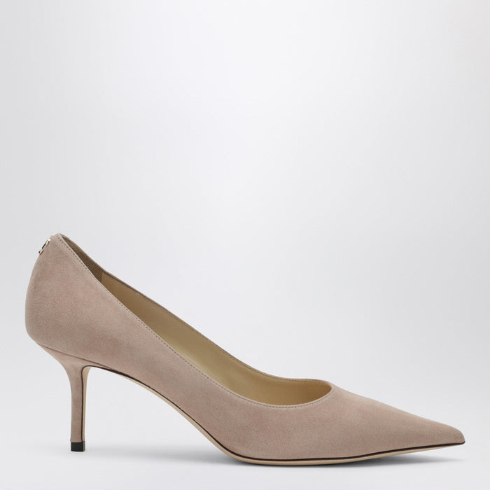 Jimmy Choo Love 65 Pumps In Light Pink Suede