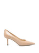 Jimmy Choo Grey Calf Leather Love 65