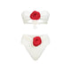 La Reveche Ivory White Red Derya Bikini