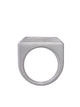 Rick Owens Etched Beveled Ring