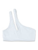 Lets Swim Let’s Swim One-Shoulder Teardrop Bikini Top