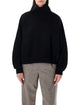 Loulou De Saison Black Wool Cashmere Knitwear