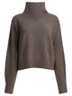 Loulou De Saison Taupe Melange Wool Cashmere Knitwear