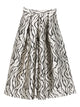 Lunatica Milano Printed Midi Skirt