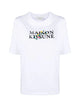 Maison Kitsuné Flowers Print Classic Logo T-Shirt