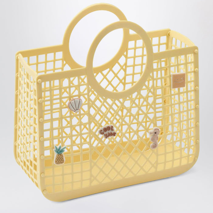 Liewood Samantha Lemon Yellow Basket With Charms