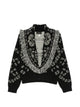 Alanui Black Cotton Coat