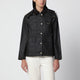 Barbour Navy Blue Waxed Cotton Jacket