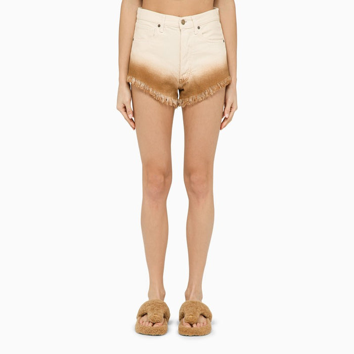 Alanui Bright Hues Denim Shorts